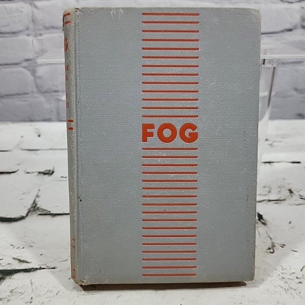 FOG Valentine Williams; Dorothy Rice Sims - 1933 Hardcover VTG